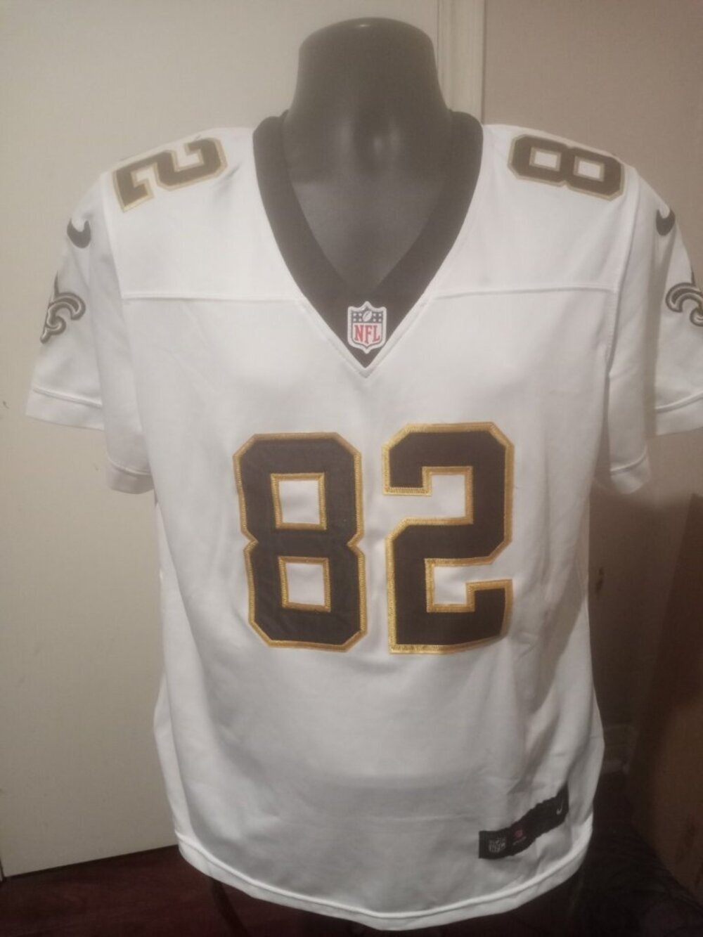 New Orleans Saints NFL Jersey Benjamin Watson Nike Women's Size Large L White